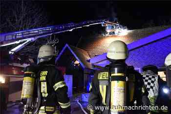 Feuer im Eichenhof Lammers in Almsick – Flammen schlugen aus dem Dach | Stadtlohn - Ruhr Nachrichten
