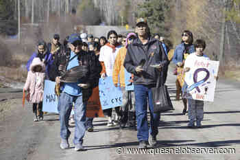 Lhtako Dené Nation walks for awareness and healing after tragic events – Quesnel Cariboo Observer - Quesnel - Cariboo Observer