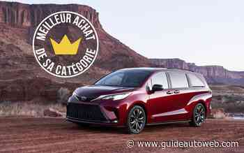Meilleurs achats 2022: Toyota Sienna