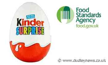 Kinder Surprise recall over salmonella outbreak risk: what to do | Dudley News - Dudley News