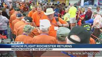 Honor Flight Rochester returning Sunday