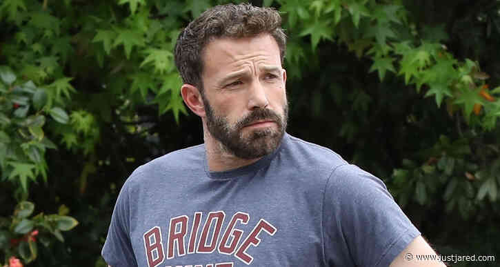 Ben Affleck Loads Up His Car Ahead of Weekend Getaway