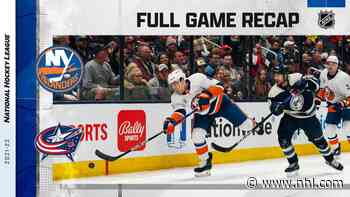 Nelson has goal, assist for Islanders in win against Blue Jackets - NHL.com