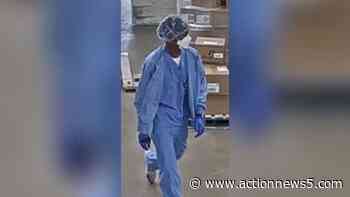 Man dressed in scrubs steals $737,000 worth of medical equipment - Action News 5