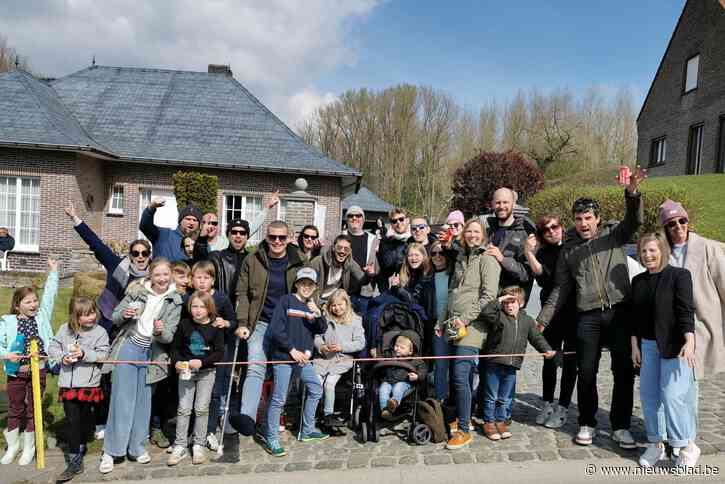 De bende van Balegem viert feest op Berendries