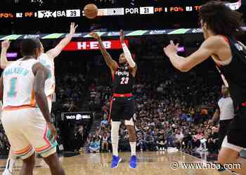 Trail Blazers Game Notes: Portland Trail Blazers (27-50) vs. San Antonio Spurs (32-45) - NBA.com