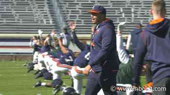 UVA football practices on 'sacred ground' at Scott Stadium - NBC 29