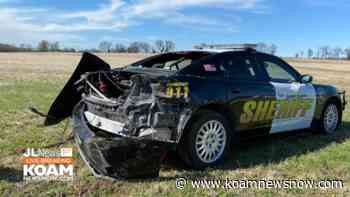 Police take on fire during pursuit; Jasper County Deputy cruiser slammed by stolen pickup - KoamNewsNow.com