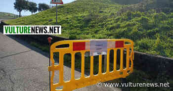 Melfi, attenzione: pericolo caduta massi in questa zona! Le foto - vulturenews.net