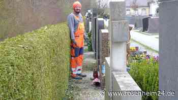 Riesen-Aufregung bei Facebook: Diebstahl auf dem Alten Friedhof in Kolbermoor?