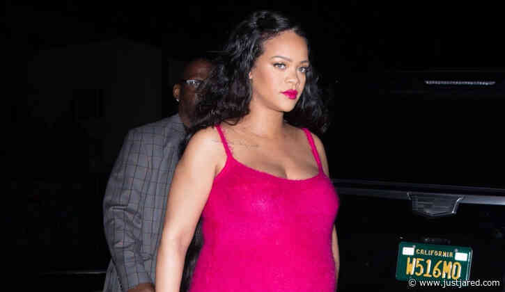 Rihanna Grabs Dinner at Her Favorite Spot in Her Latest Maternity Look!