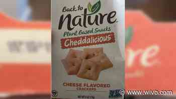 Cheese-flavored crackers sold in NY recalled