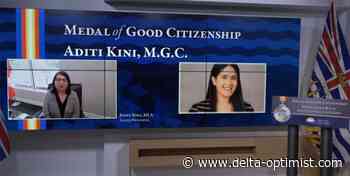 Seaquam student awarded Medal of Good Citizenship - Delta Optimist