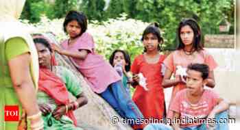 Delhi: No means to beat the heat, homeless grin & bear it - Times of India