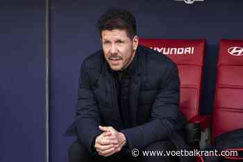 🎥  Diego Simeone laat zijn emoties de vrije loop voor de wedstrijd van Atlético Madrid