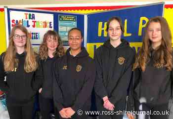 Easter Ross school's social justice committee collect items for Ukraine appeal - RossShire Journal