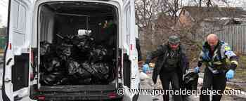 Les corps de 410 civils retrouvés dans les territoires récemment libérés près de Kyïv