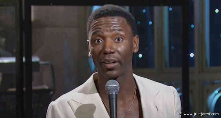 Jerrod Carmichael Has a Hard Time Trying to Not Talk About Will Smith & Chris Rock on 'Saturday Night Live' - Watch!