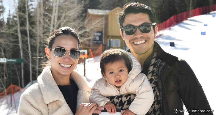 Henry Golding is Joined by Wife Liv Lo & Daughter Lyla at Park City Ski Challenge 2022