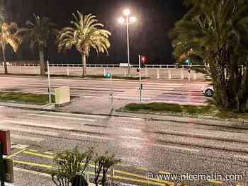 Les images impressionnantes de l'orage de grêle qui s'abat sur Nice ce dimanche soir