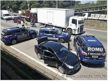 GCM de Cotia mata um bandido e fere mais 2 durante troca de tiros na Raposo Tavares - Cotia e Cia