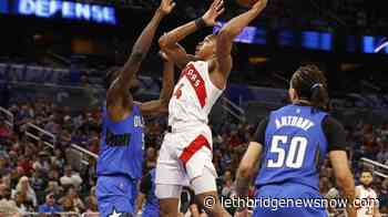 Raptors beat Magic 102-89 for fifth straight win - Lethbridge News Now