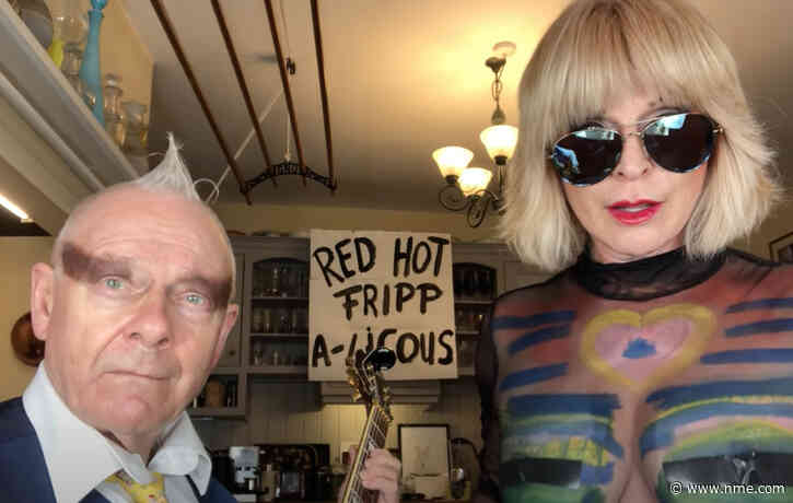 Robert Fripp and Toyah Willcox share cover of Red Hot Chili Peppers’ ‘Can’t Stop’