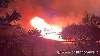 Capri, incendio in una casa , paura in Via Tiberio - Positanonews - Positanonews