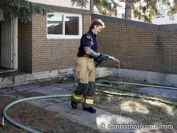 Fire damages north Edmonton townhouse complex, no injuries reported