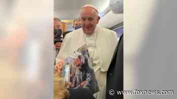 Pope Francis receives letter from family of Fox News cameraman Pierre Zakrzewski: 'He is up there'