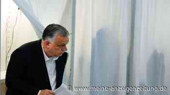 Parlamentswahl in Ungarn: Orbán liegt vorne und tritt vor die Presse – Vorsprung schrumpft