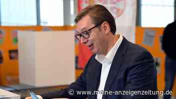 Serbien-Wahl: Nationalist Vucic feiert Erdrutsch-Sieg - mit Drahtseilakt zwischen Putin und EU