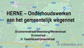 HERNE – Onderhoudswerken aan het gemeentelijk wegennet - Editiepajot
