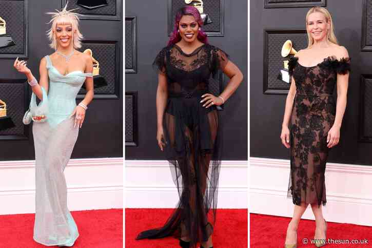 Grammy Awards 2022 red carpet: Doja Cat, Laverne Cox, Chelsea Handler & more stars bring style to music’s big night