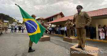 Major assume comando do 18° Batalhão da Polícia Militar em Brusque - O Município