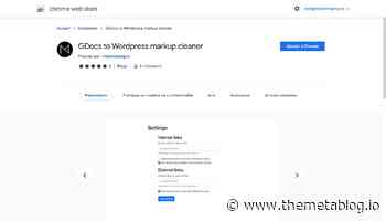 GDocs to Wordpress - Copy paste a Google Doc into a clean Wordpress post