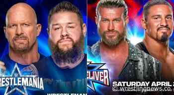 Final cards for WWE NXT Stand & Deliver and WrestleMania 38 - night 1 - Wrestling News
