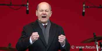 Olaf Scholz wird bei Wahlkampfrede in Essen minutenlang ausgepfiffen - FOCUS Online