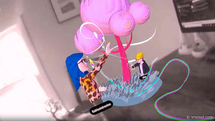 Multiplayer VR Art App MultiBrush Adds Passthrough & Avatars