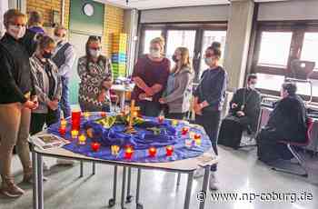 Lorenz-Kaim-Schule - Ukrainischer Pfarrer betet mit Schülern für Frieden - Neue Presse Coburg