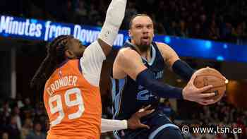 Brooks leads short-handed Grizzlies past Suns - TSN