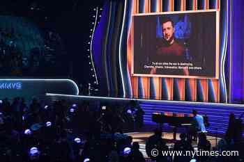2022 Grammy Awards: Ukraine’s President Makes a Plea for Support