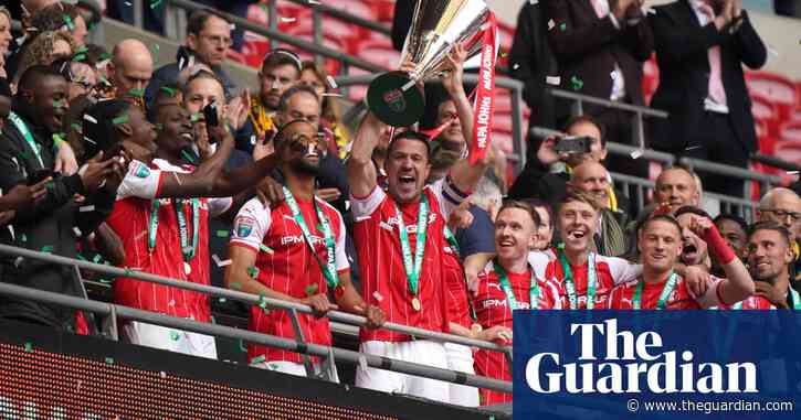 Rotherham lift Papa John’s Trophy after fightback sinks Sutton in extra time - The Guardian
