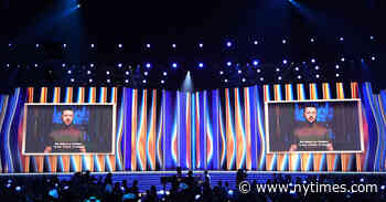 President Volodymyr Zelensky Gives Emotional Speech at the Grammys