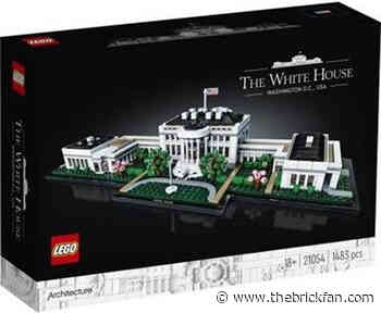 LEGO Architecture The White House (21054) Amazon Sale - April 2022 - The Brick Fan