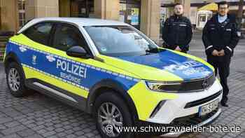 Neues Einsatzfahrzeug: Schramberger Polizeibehörde in Polizei-Farben - Schramberg & Umgebung - Schwarzwälder Bote