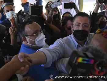 Ex-treasury minister wins Costa Rica's presidency in runoff - Dawson Creek Mirror