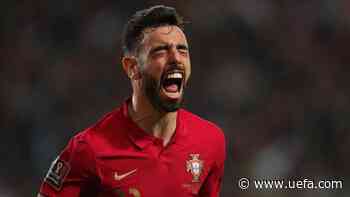 Portugal 2-0 North Macedonia: Bruno Fernandes double sends hosts to World Cup | European Qualifiers - UEFA.com
