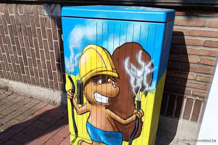 Merchtemnaren mogen kiezen welke elektriciteitskast gepimpt wordt