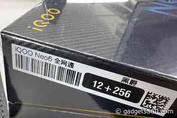 iQoo Neo 6 Teased Ahead of April 13 Launch; Spotted in Live Image and on Benchmark Websites